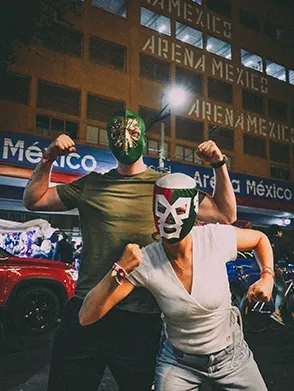 Lucha libre in mexico city